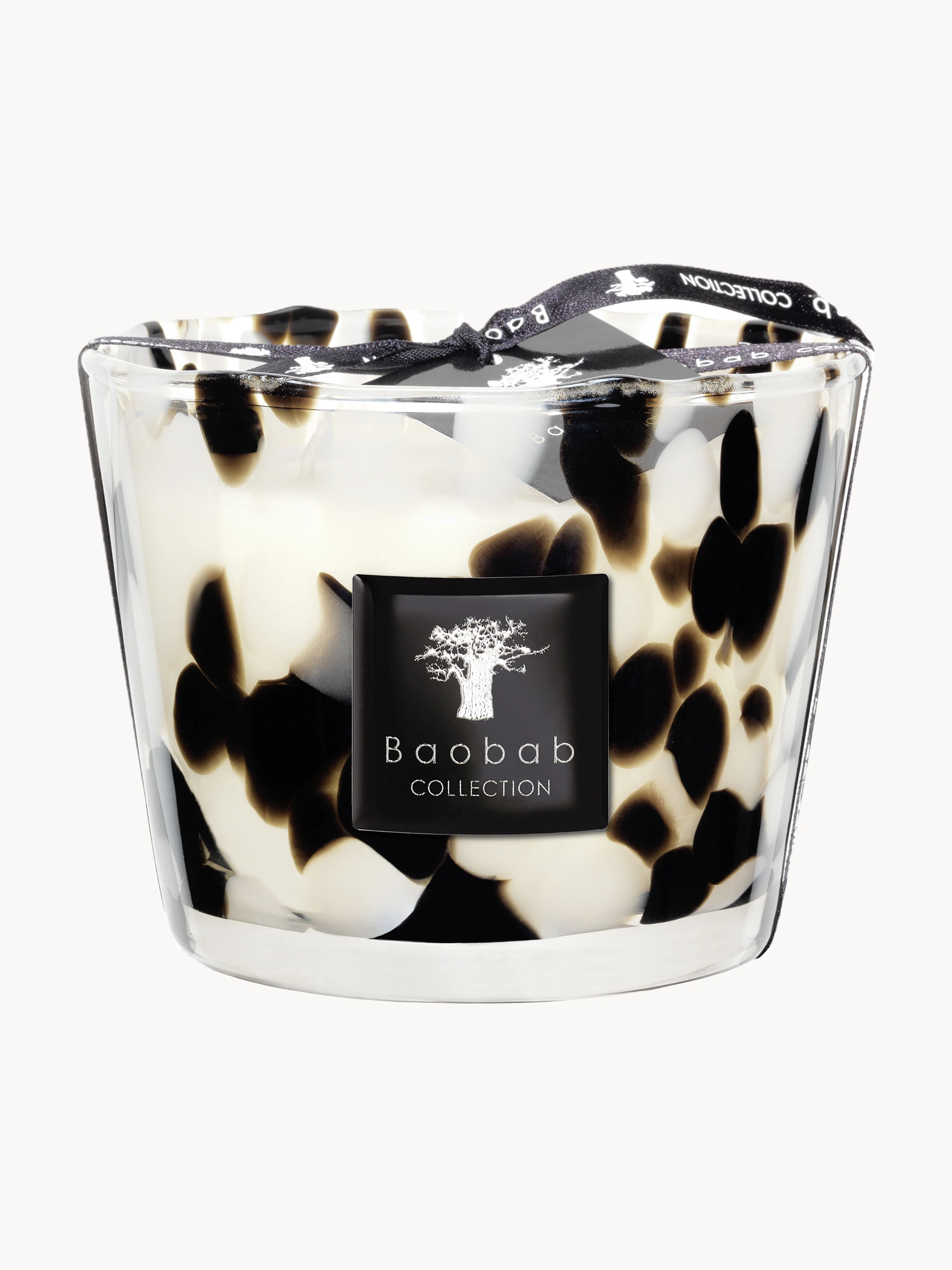 Duftkerze Black Pearls (Grapefruit, Ingwer, Rose)