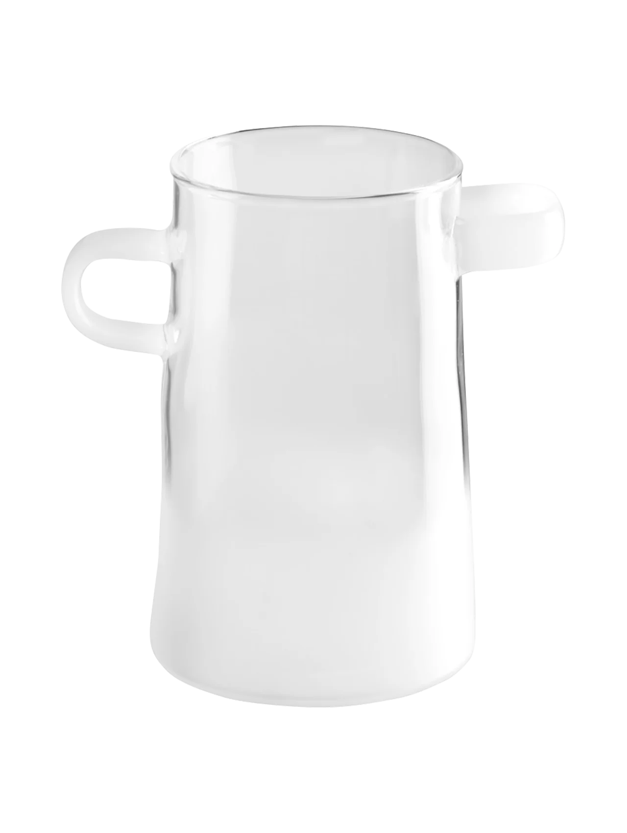 vase, frosted