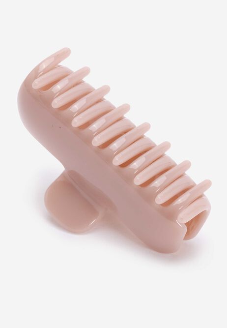 Womens Mink Square Claw Hair Clip