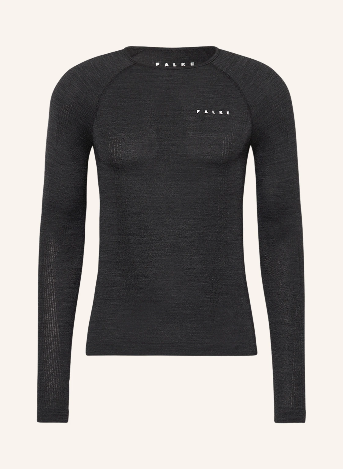 FALKE Funktionswäsche-Shirt WOOL-TECH mit Merinowolle