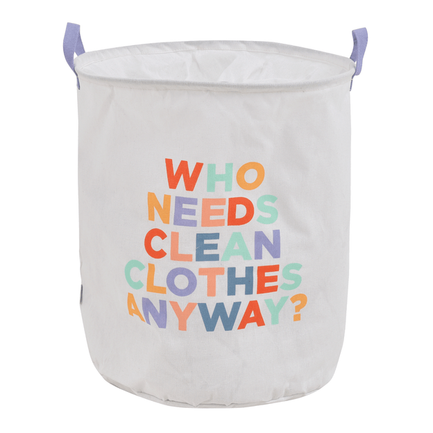 CESTO PARA ROUPAS WHO NEEDS CLEAN