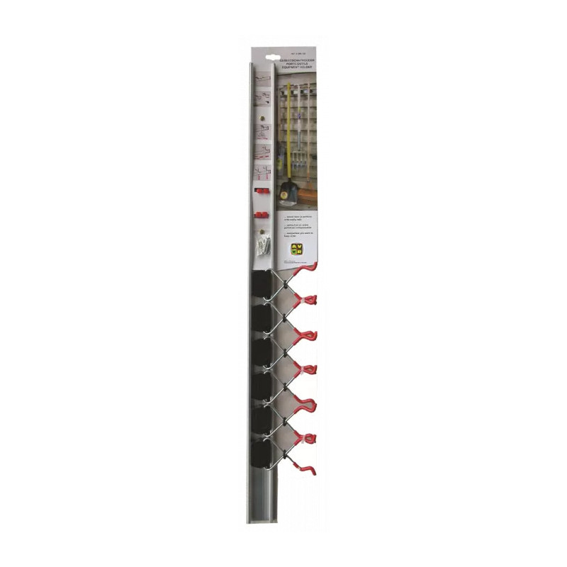 Porte-outils mural avec 6 crochets AVR TOOLS
