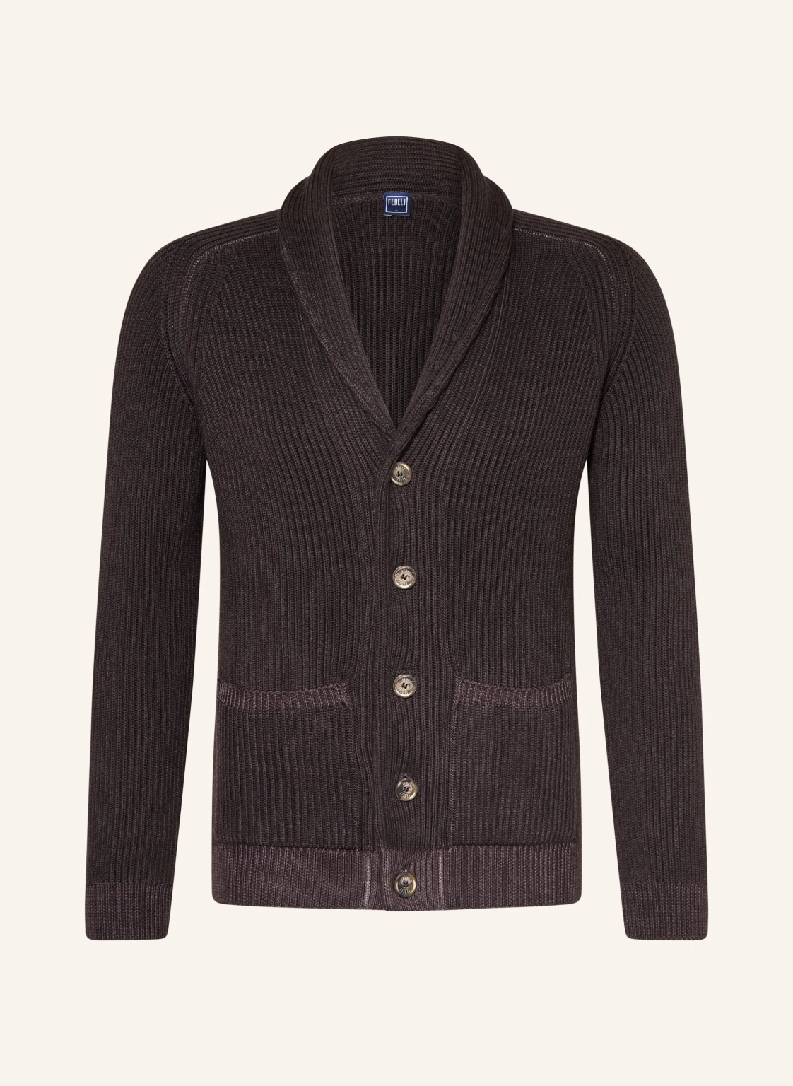 FEDELI Strickjacke aus Merinowolle