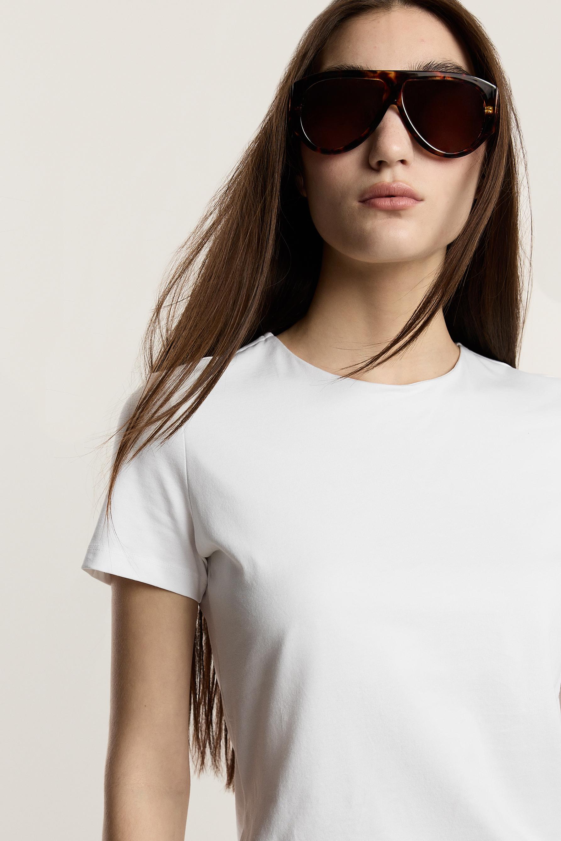 Camiseta cuello redondo