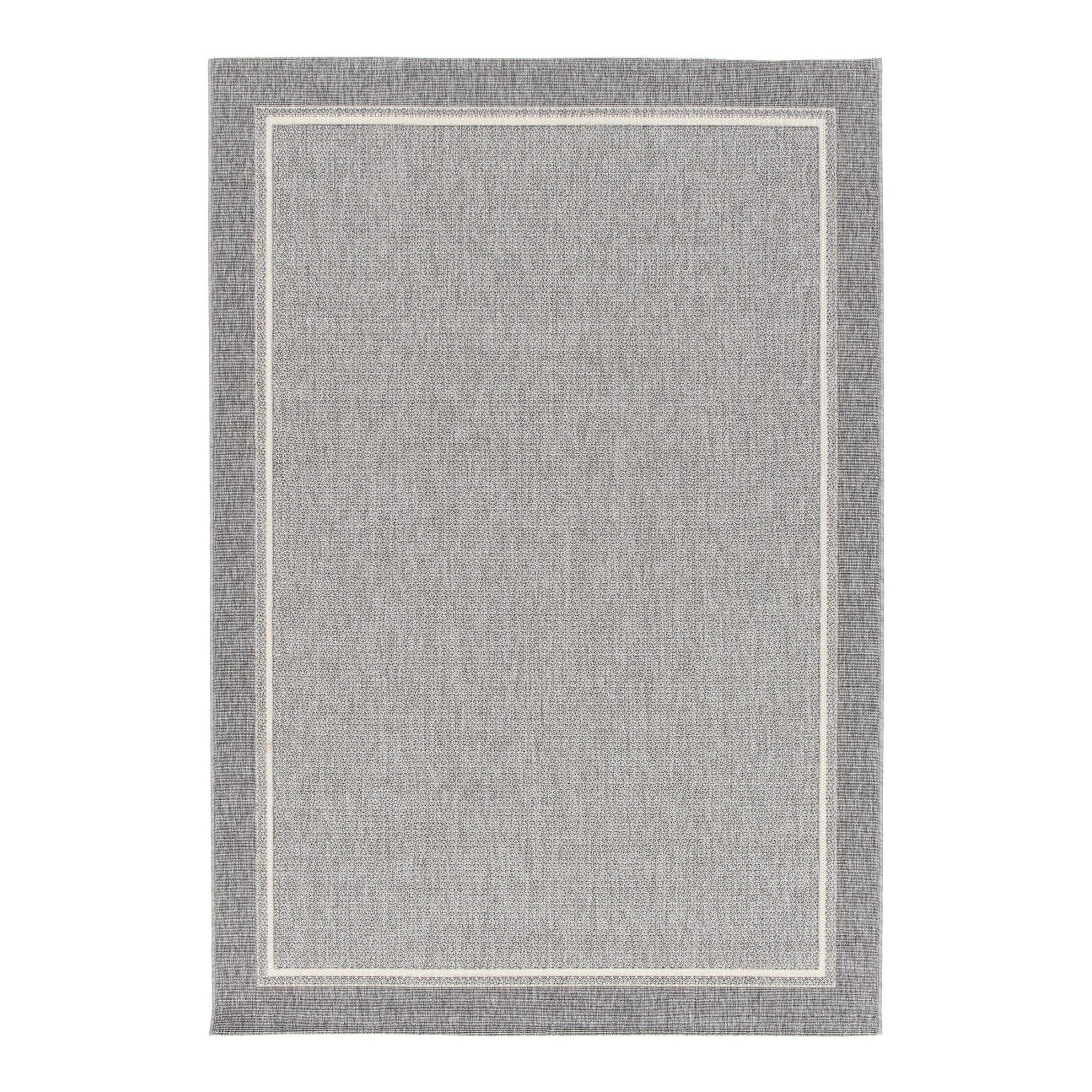 AFK Living vloerkleed Hazel - voor binnen en buiten - grijs - 200 x 290 cm