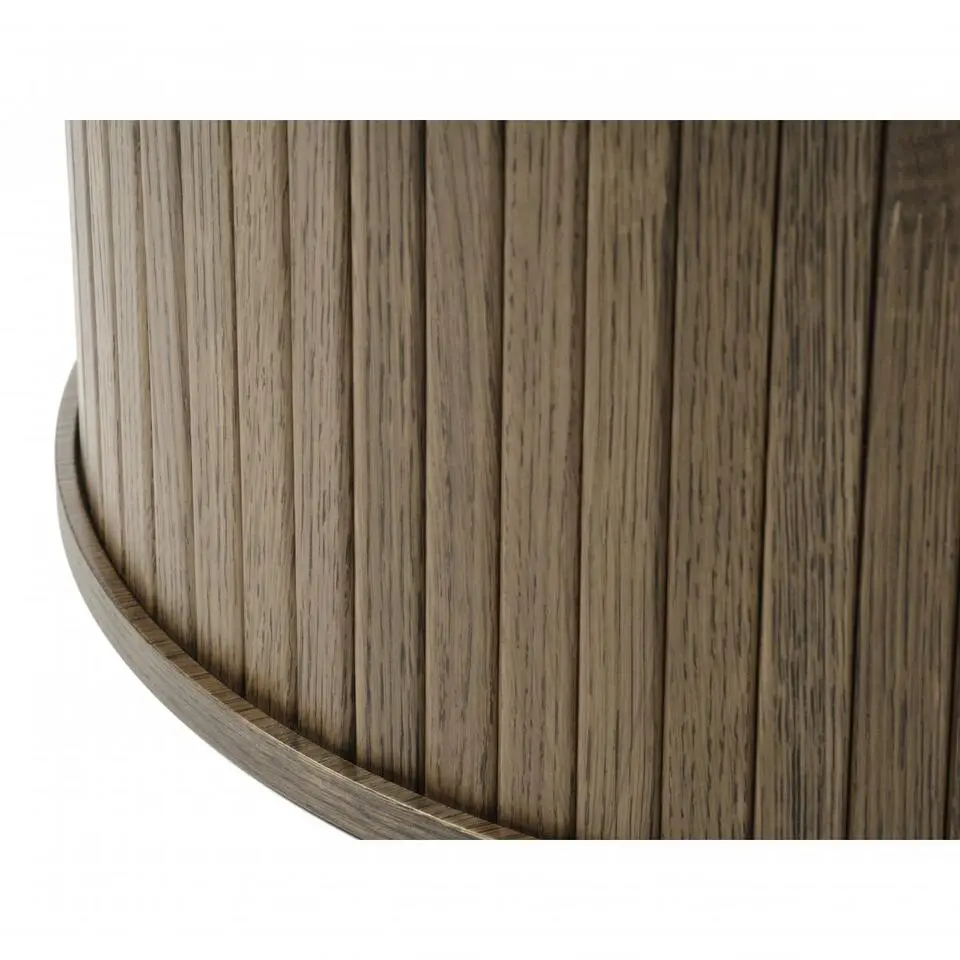 Nordic Home - Kelly salontafel ?90 cm - donkerbruin