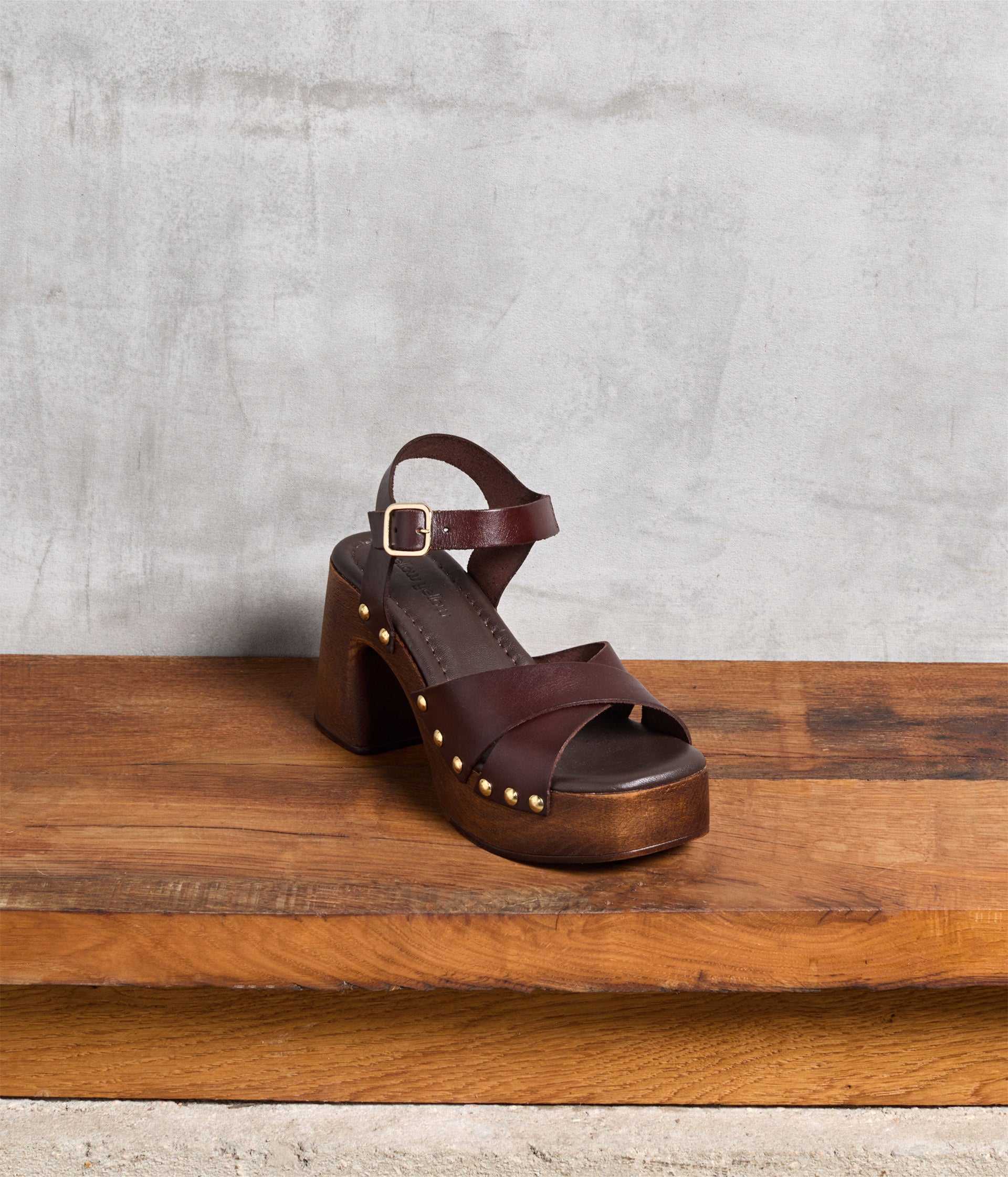 Sandales choco bois Orane