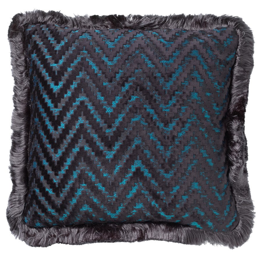 BERNARD | sierkussen 45x45 cm | Insignia Blue | blauw | Hoii | met duurzame kussenvulling