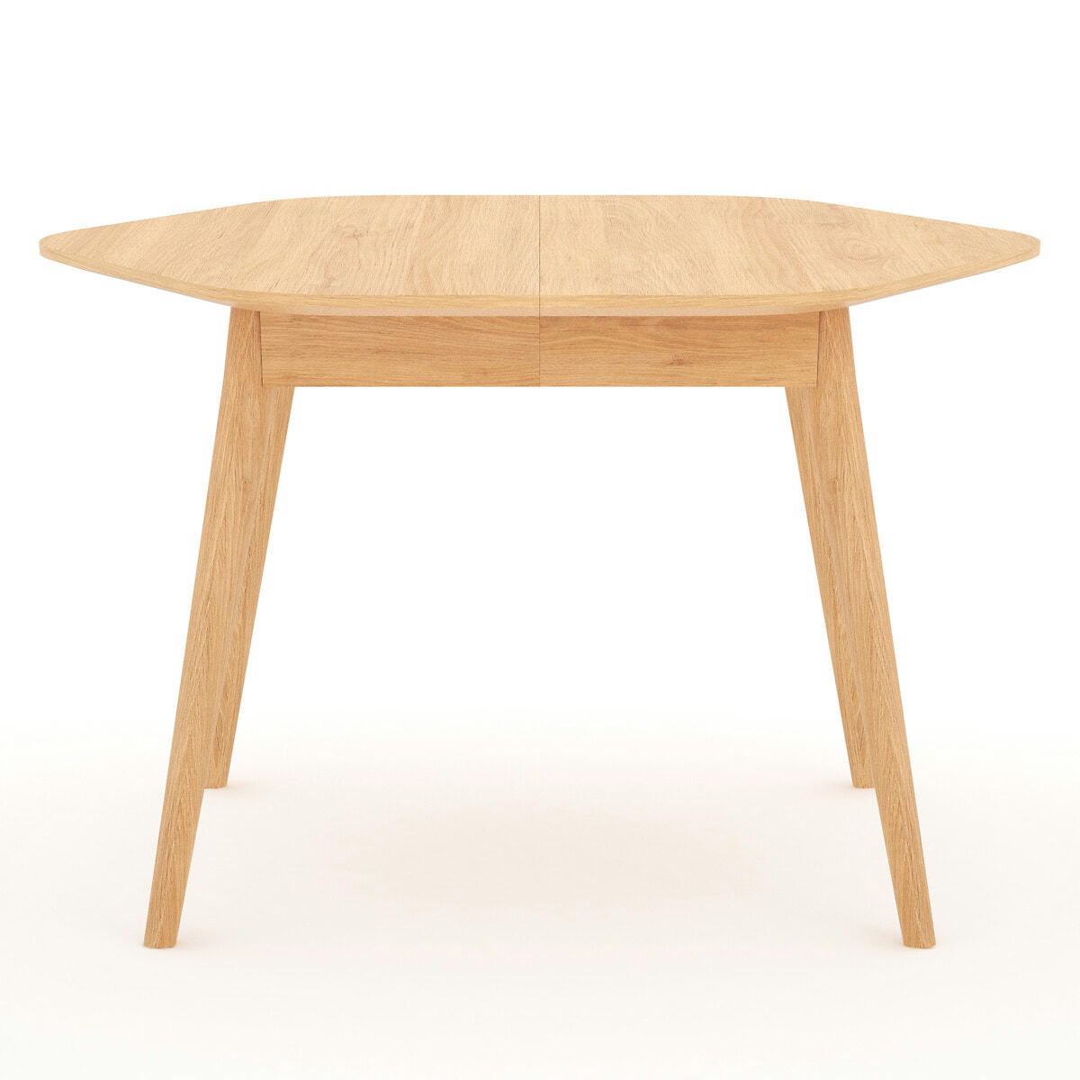 Table à manger à allonges 4 à 10 couverts, Biface