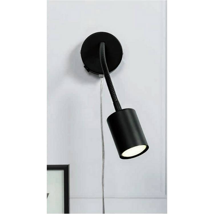 Nordlux Explore Flex LED Wall Light - Black