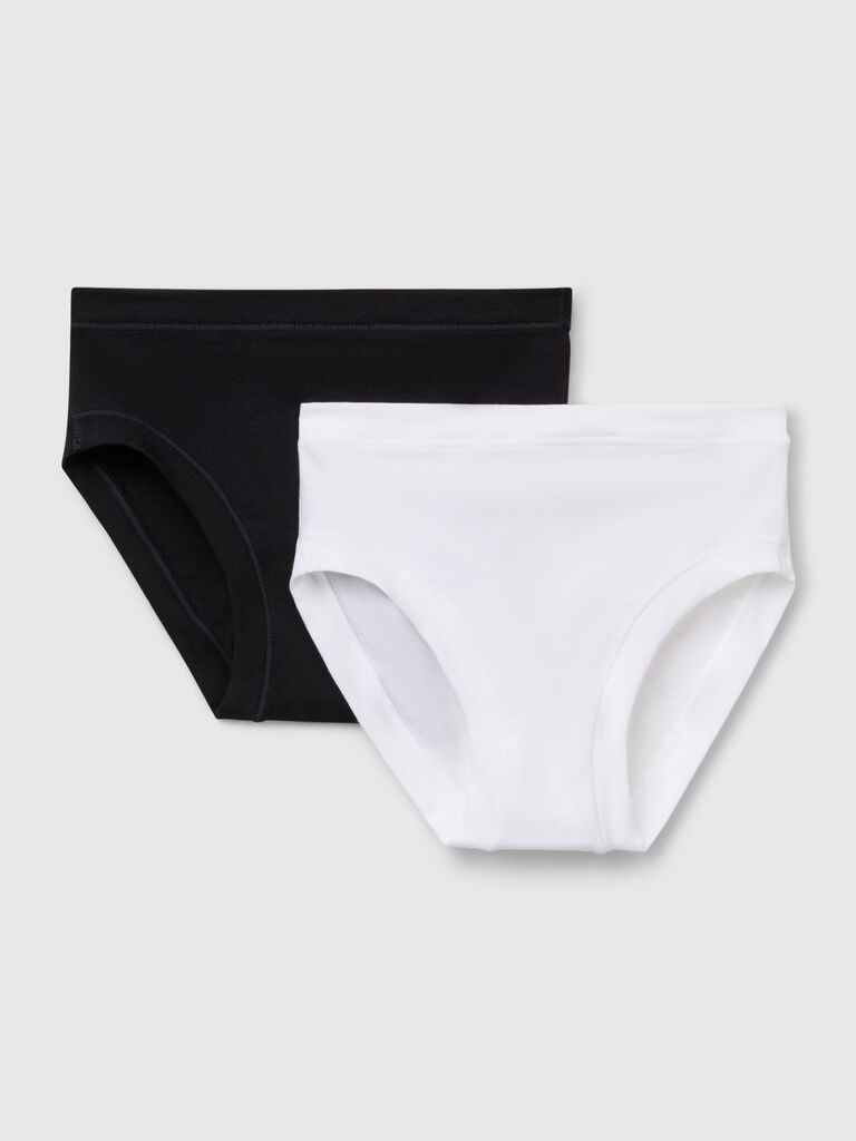 Two underwear in stretchorganic cotton