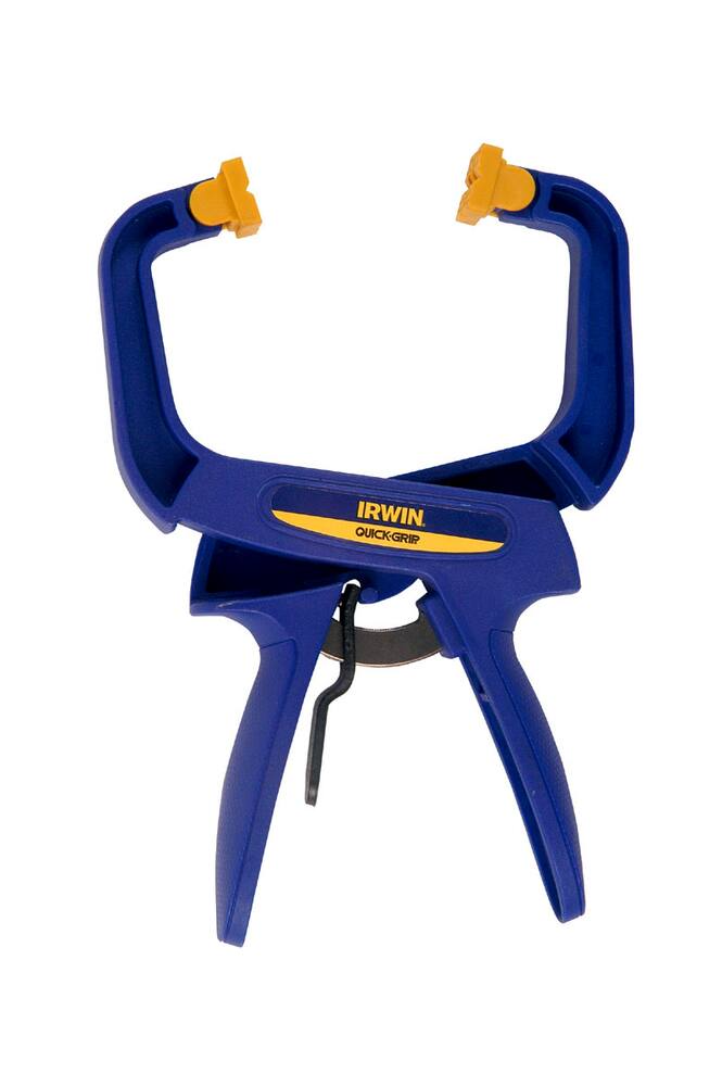 Irwin 4-in 40-lb Quick-Grip Ratcheting Spring Clamp, Handi-Clamp, 59400CD