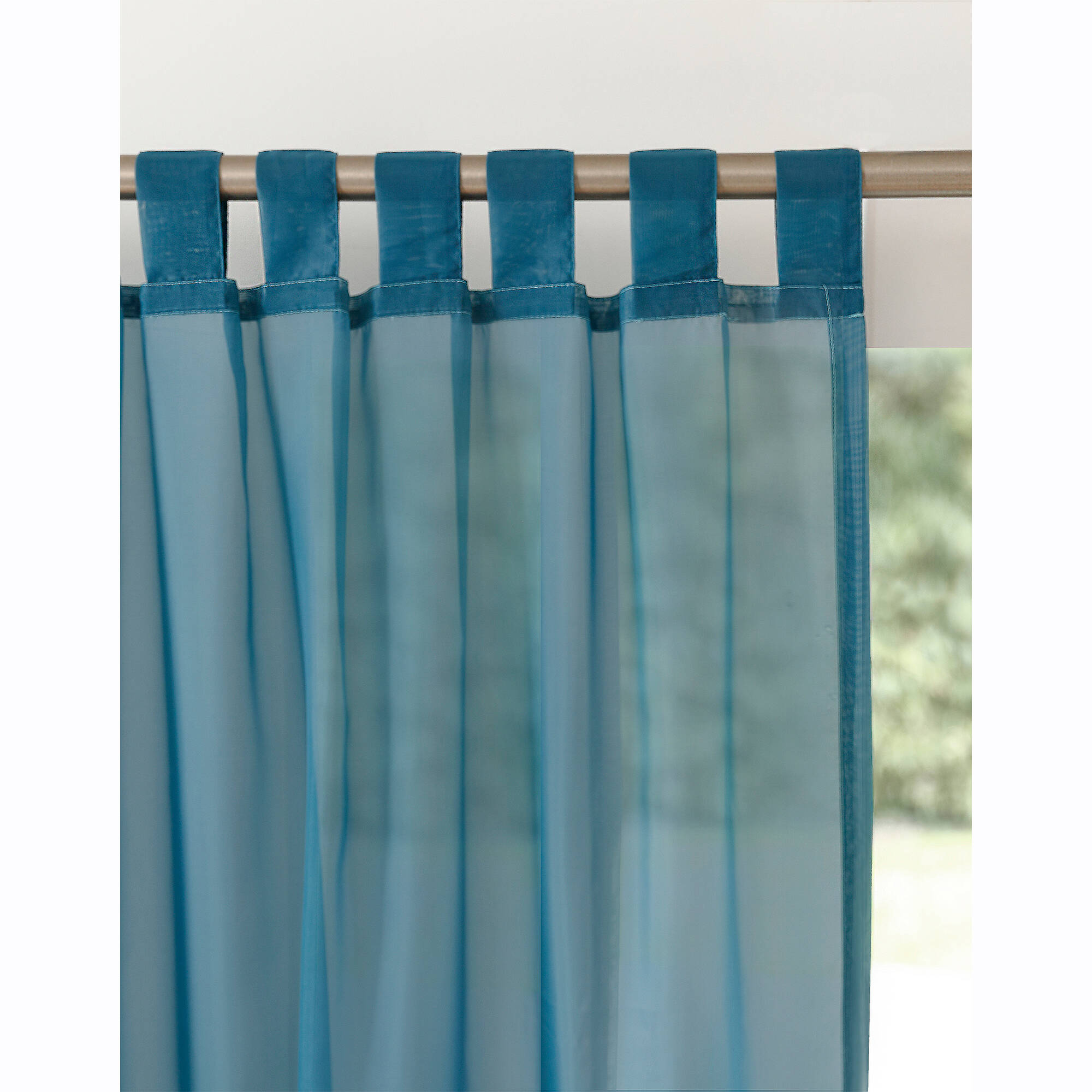 Panneau voile uni finition pattes