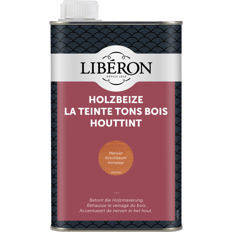 Teinte pour bois merisier 0,5 L LIBERON