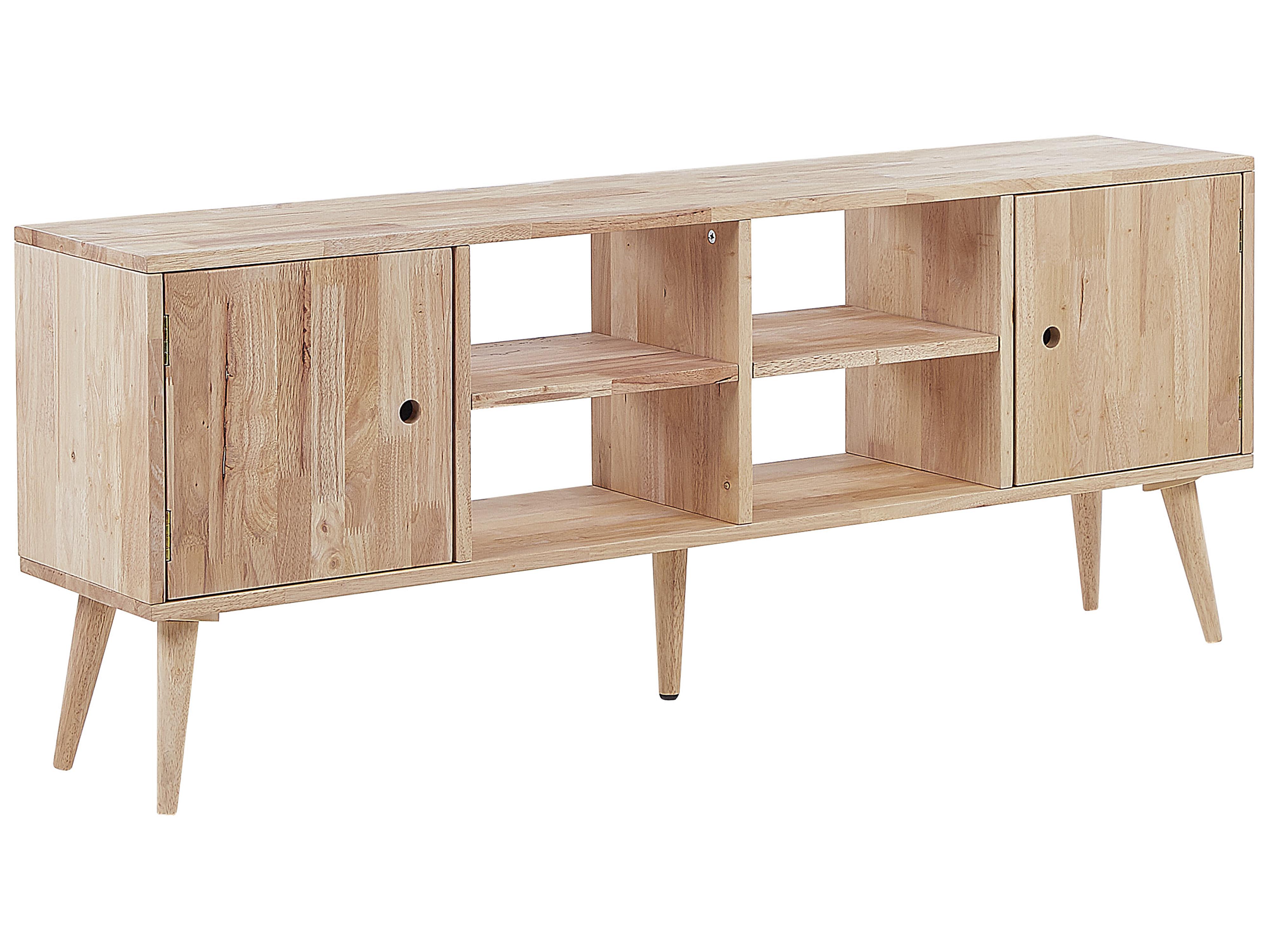 TV Stand CHANDLER Wood Light Brown