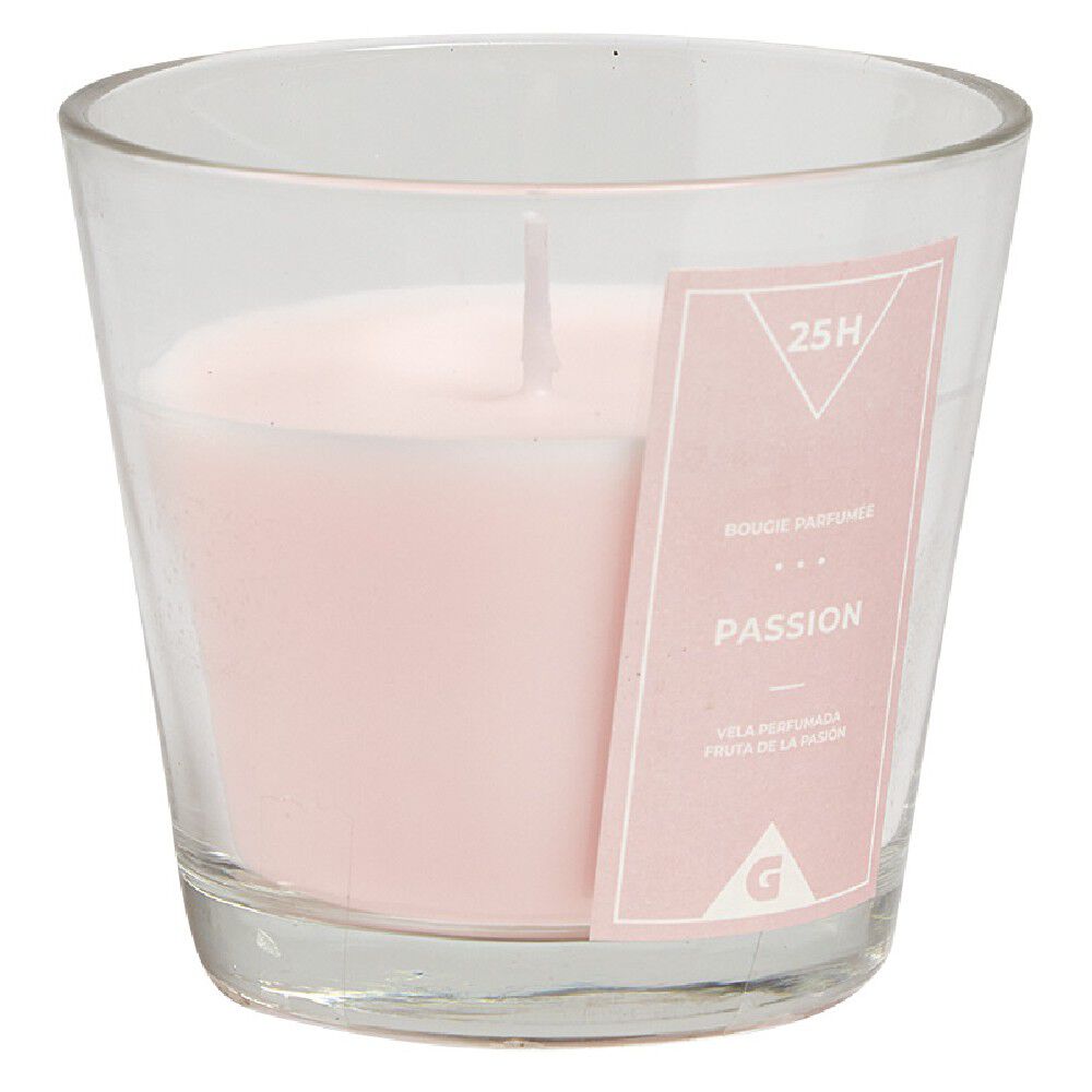 Bougie parfumée dans verre senteur passion