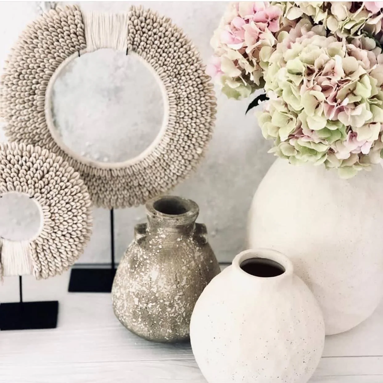 Decoratie Papua Shell Disc