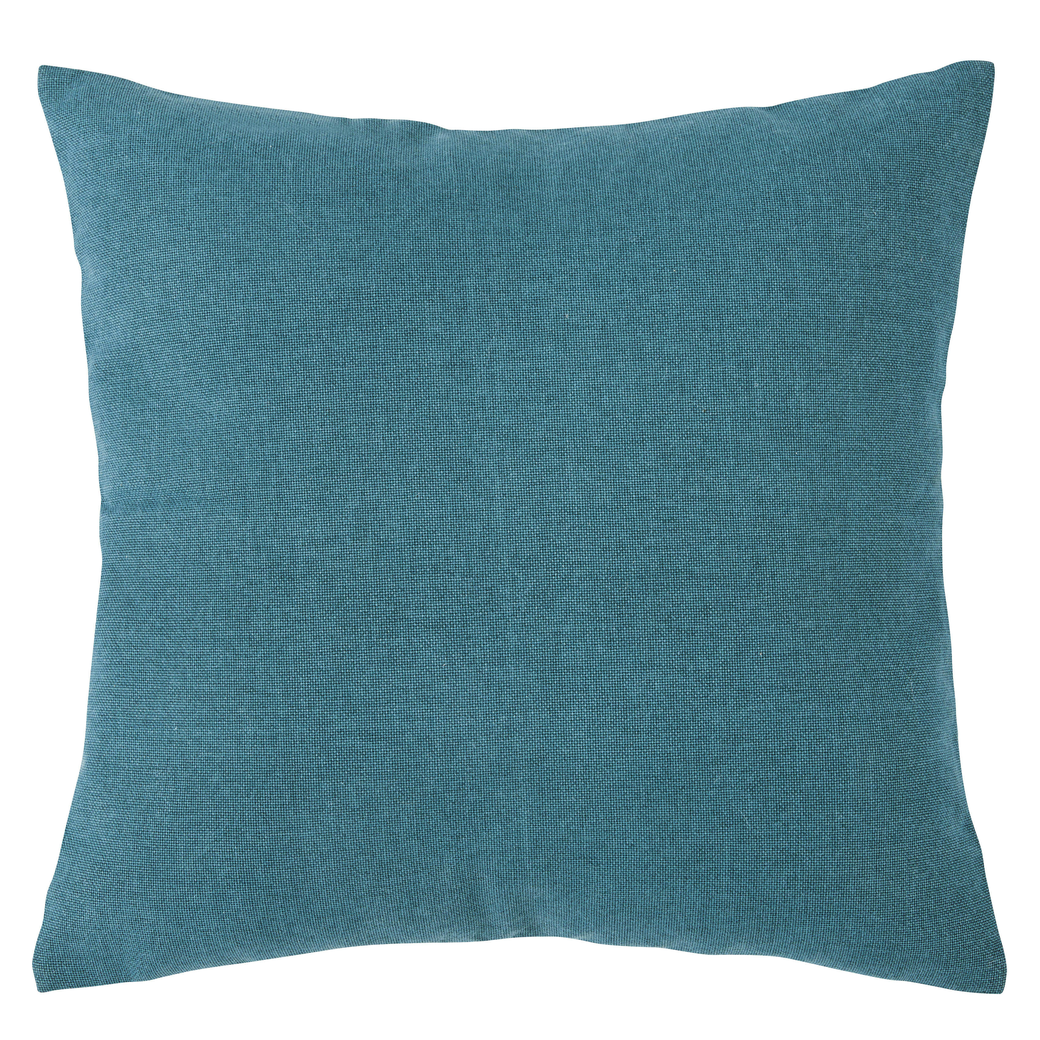 YVELINE - Coussin vert, rose et doré imprimé en relief 45x45