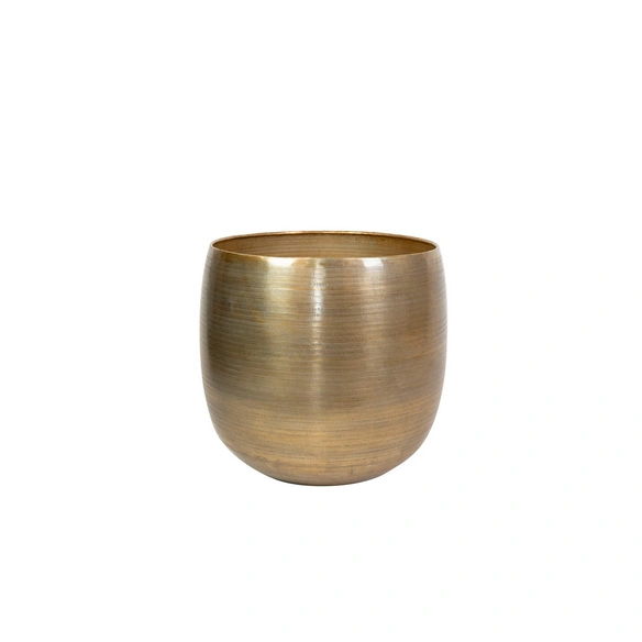 Topf »Rowen«, D.42 x H41 cm, gold