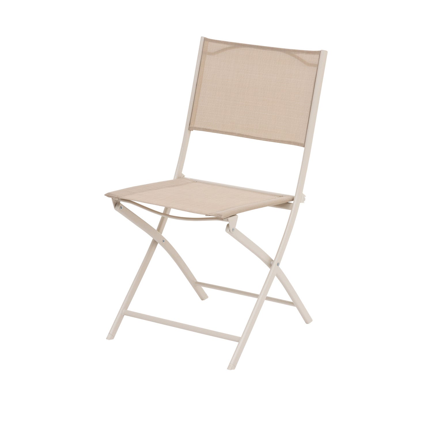 Sedia da giardino pieghevole Modula argilla