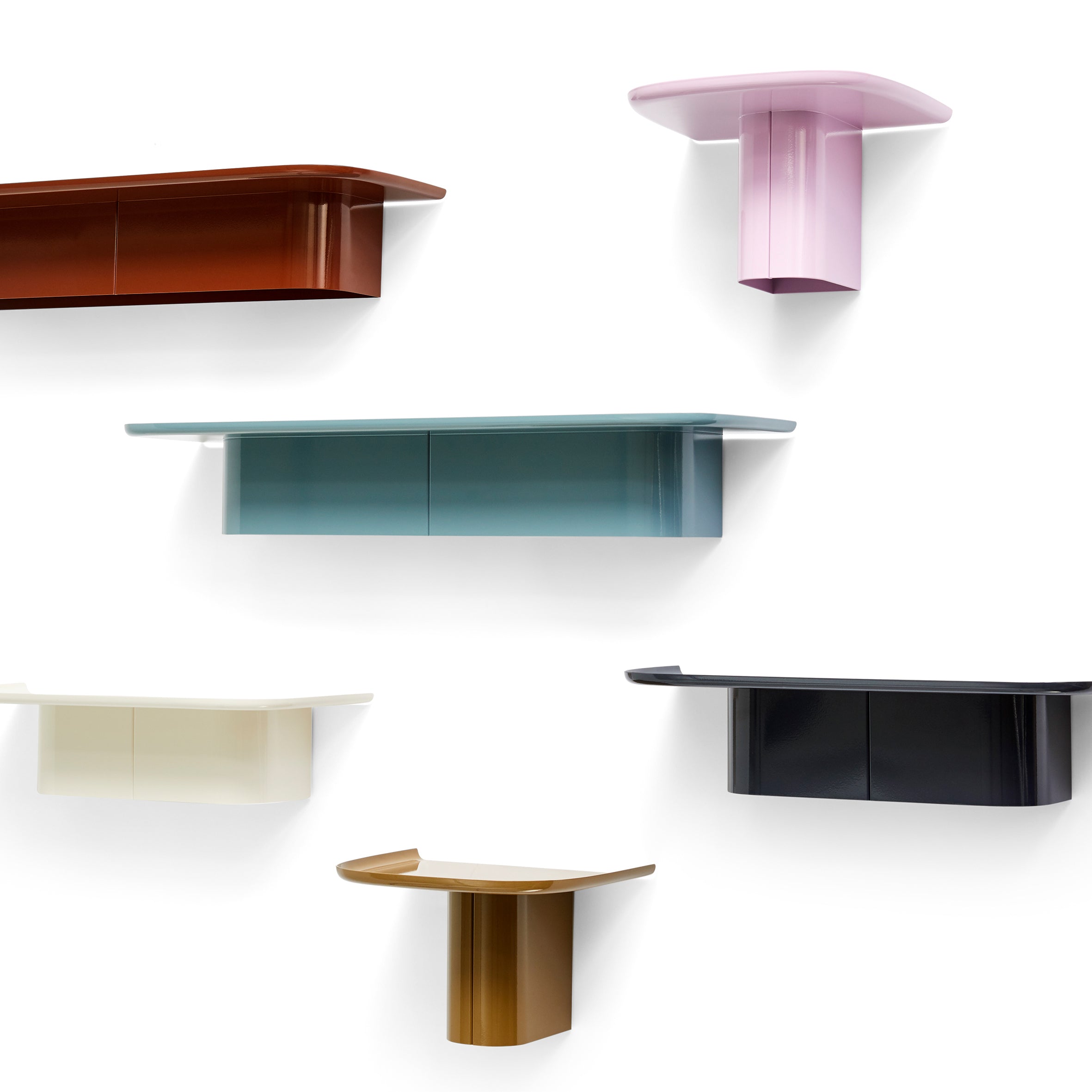 HAY Korpus Wandplank M - Cream