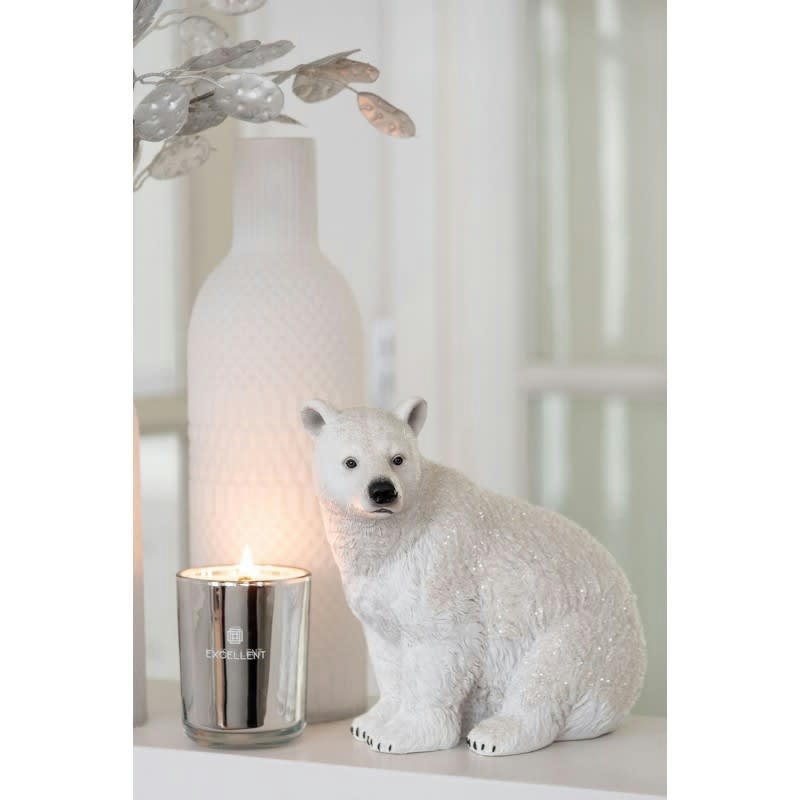 EXCELLENT - Bougie parfumée cotton candy argent 50h