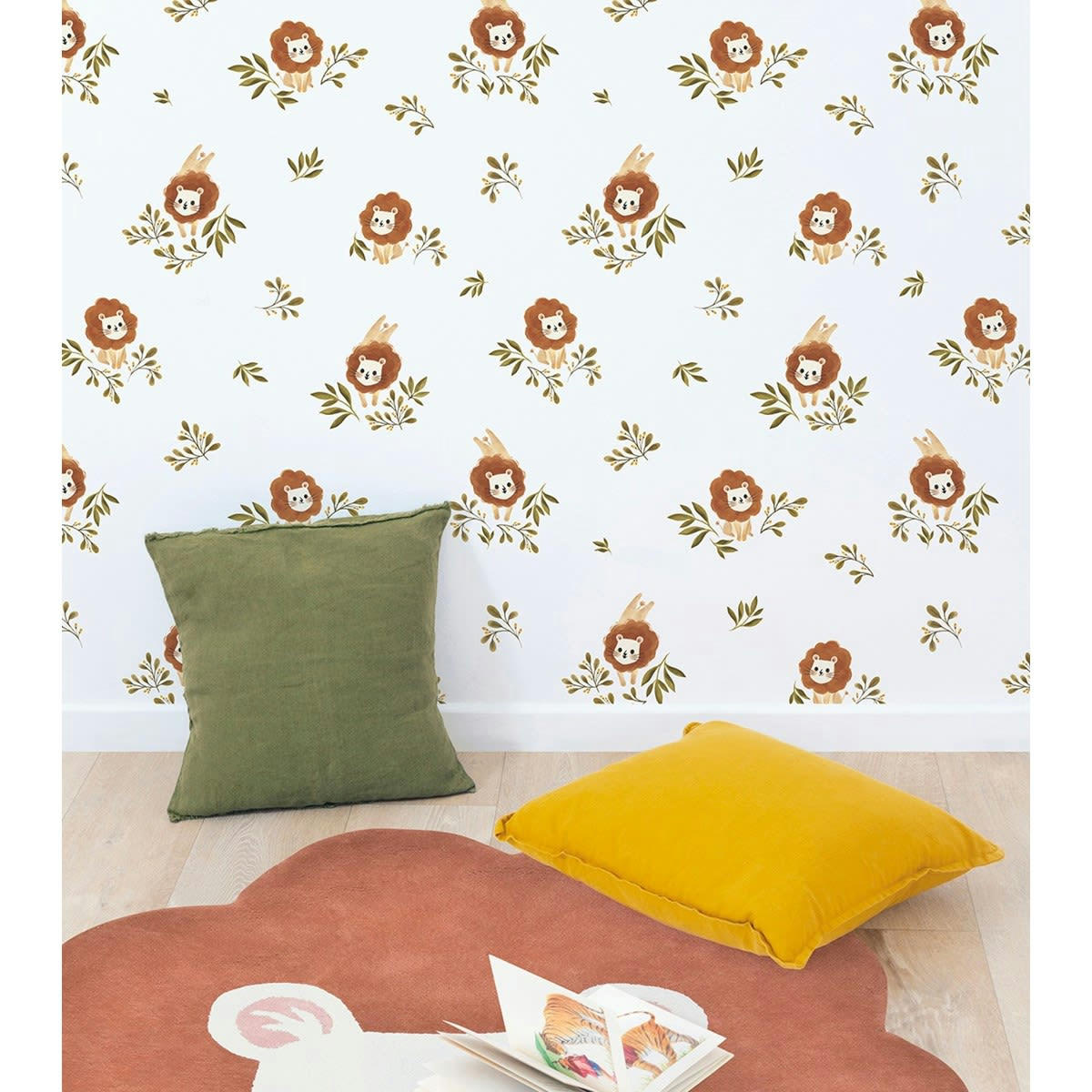 FELIDAE - Papier peint tiny multicolore