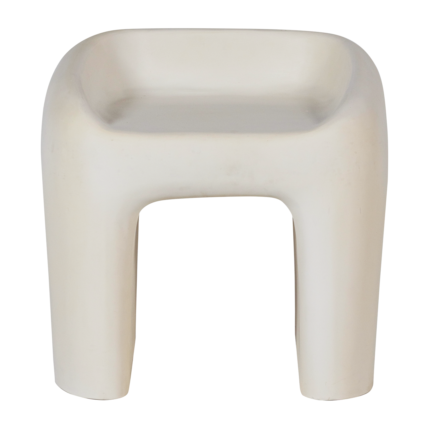 WOOOD kruk tuin Nivo - Polymeer - Naturel - 51x52x50