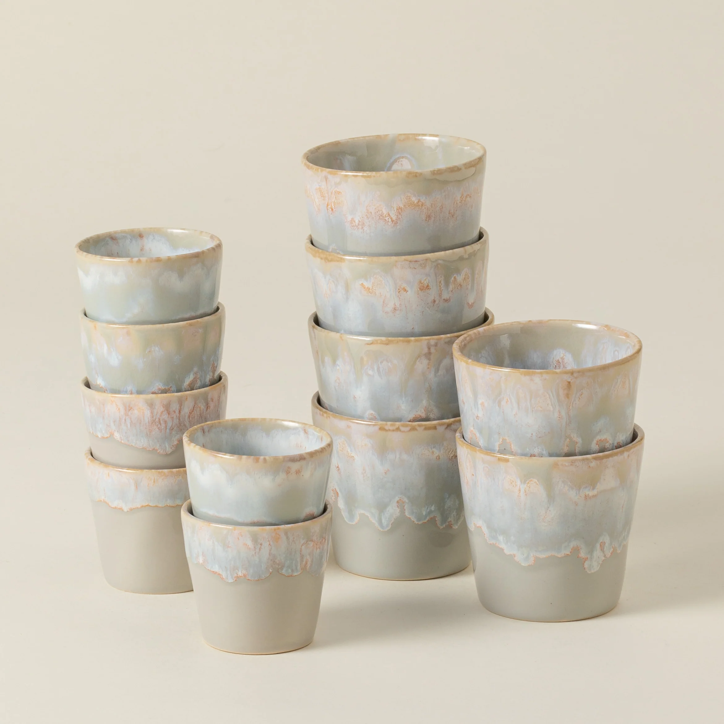 12-Piece Set Espresso & Lungo Cups Grespresso