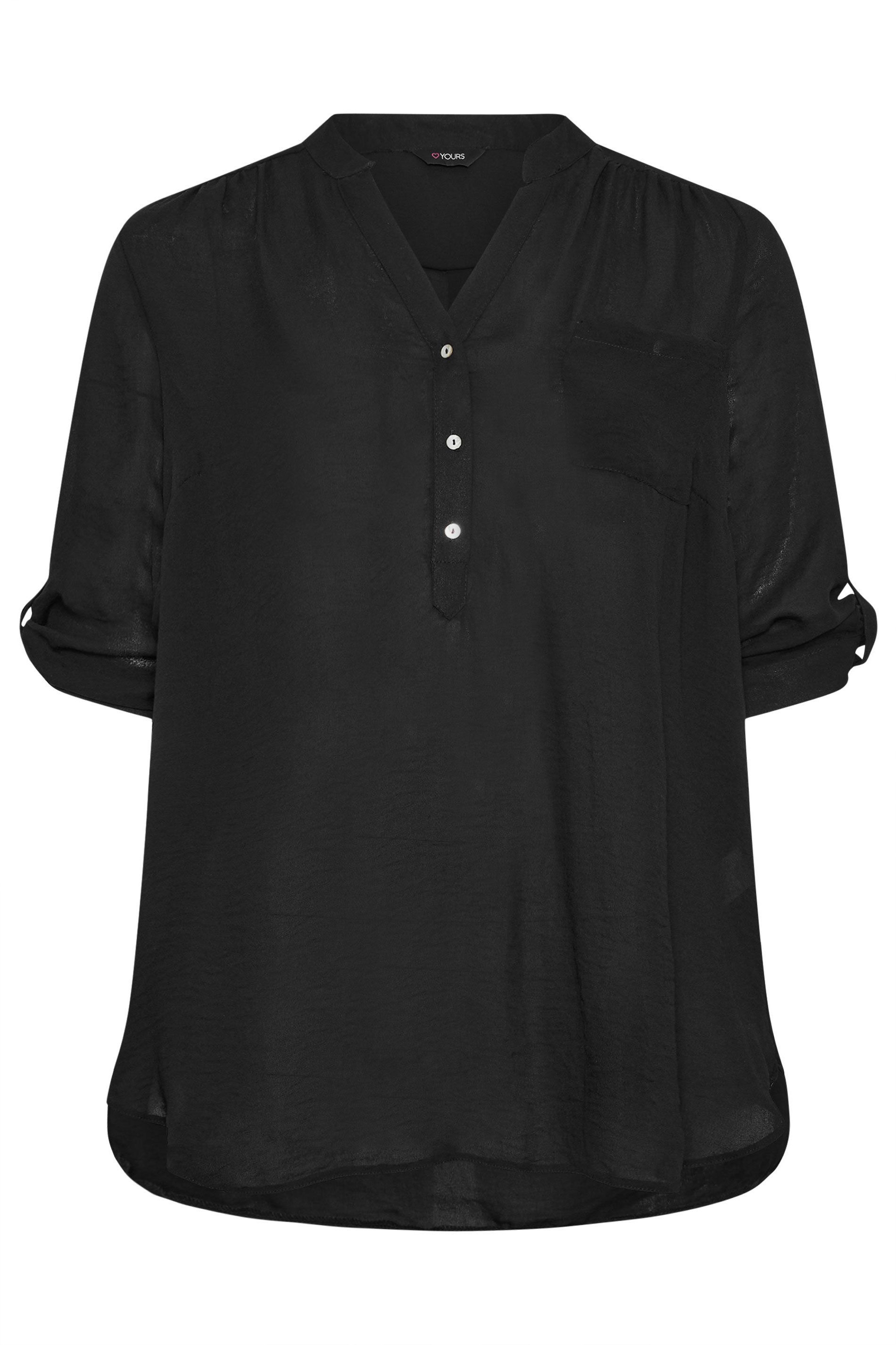 Yours Half Placket Shirt