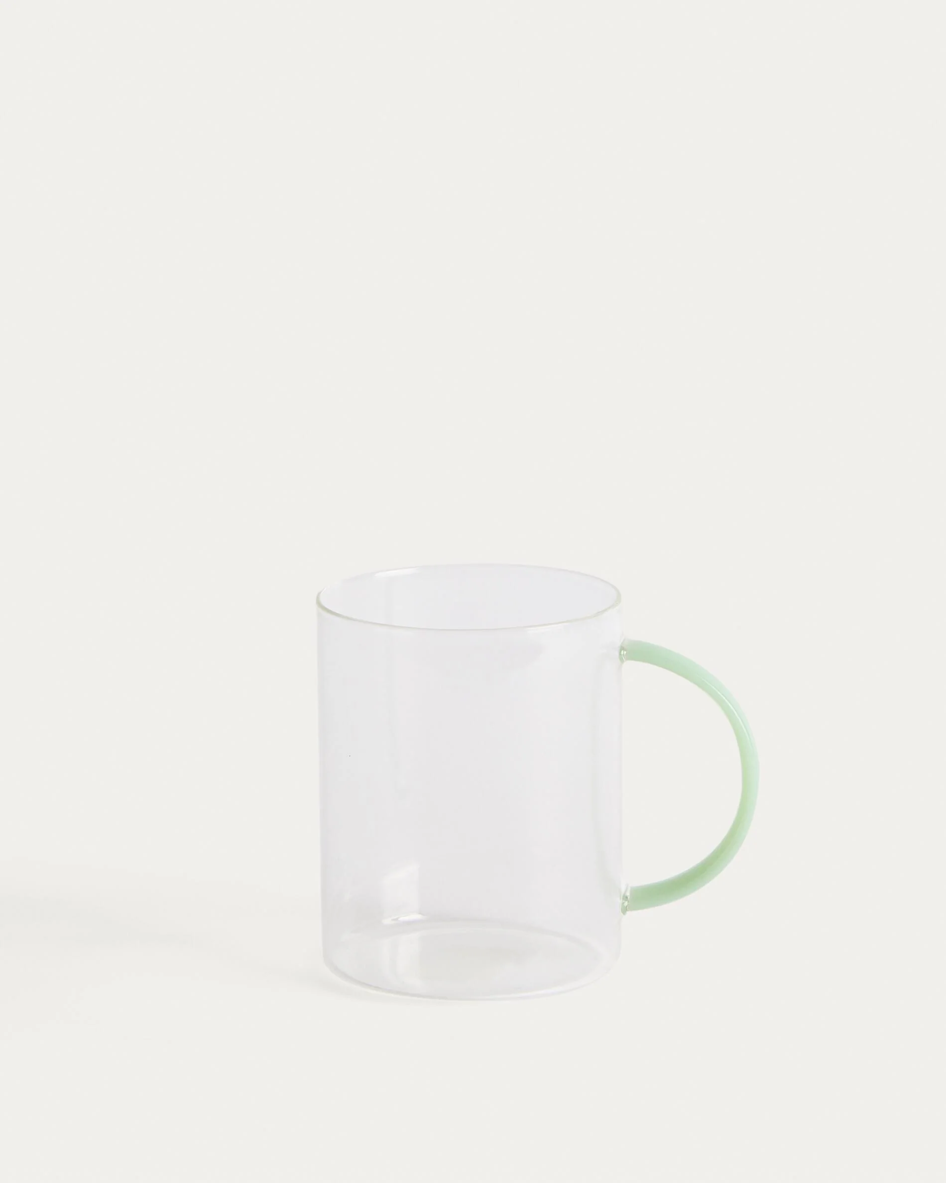 Micla clear glass mug