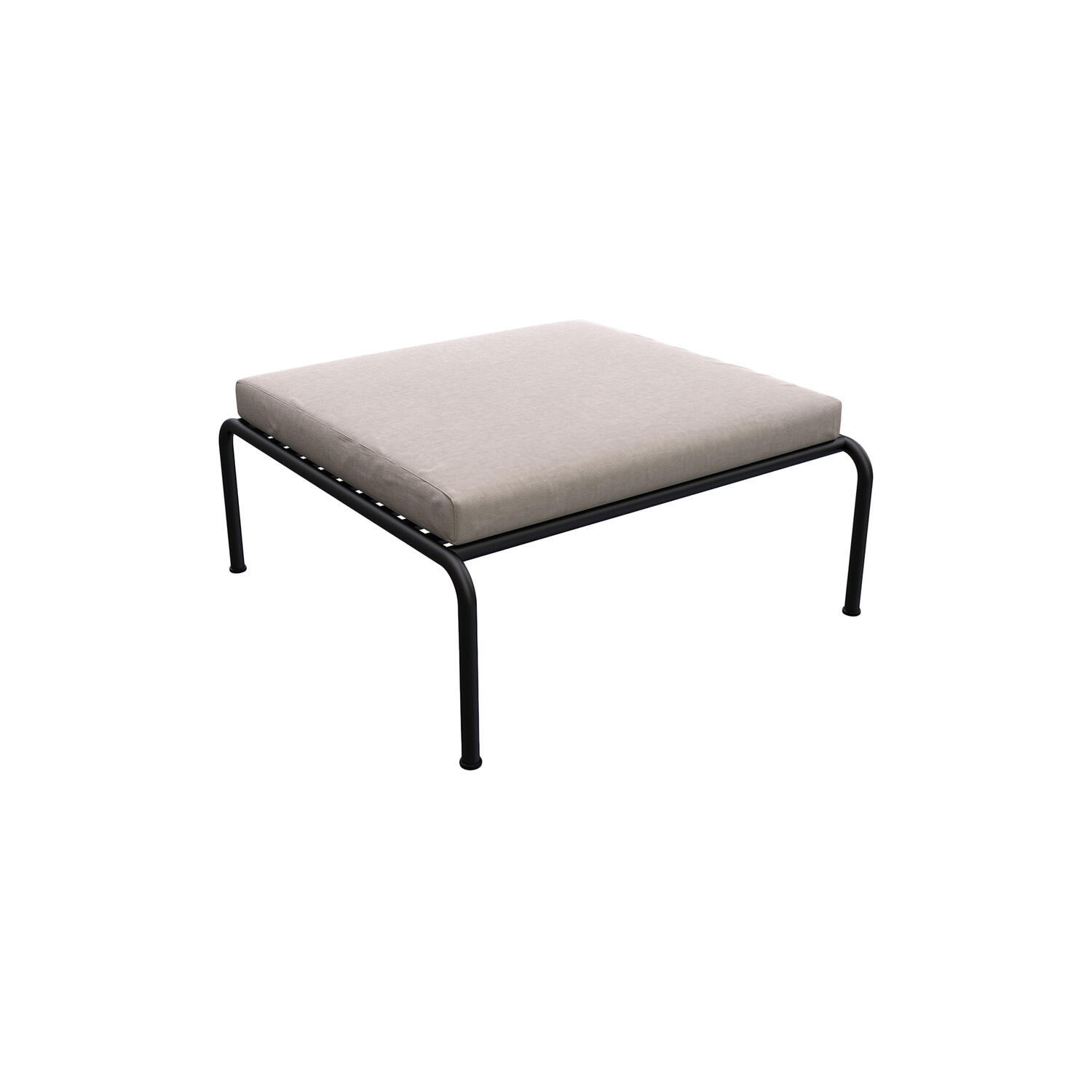 AVON lounge fodskammel, ash/black
