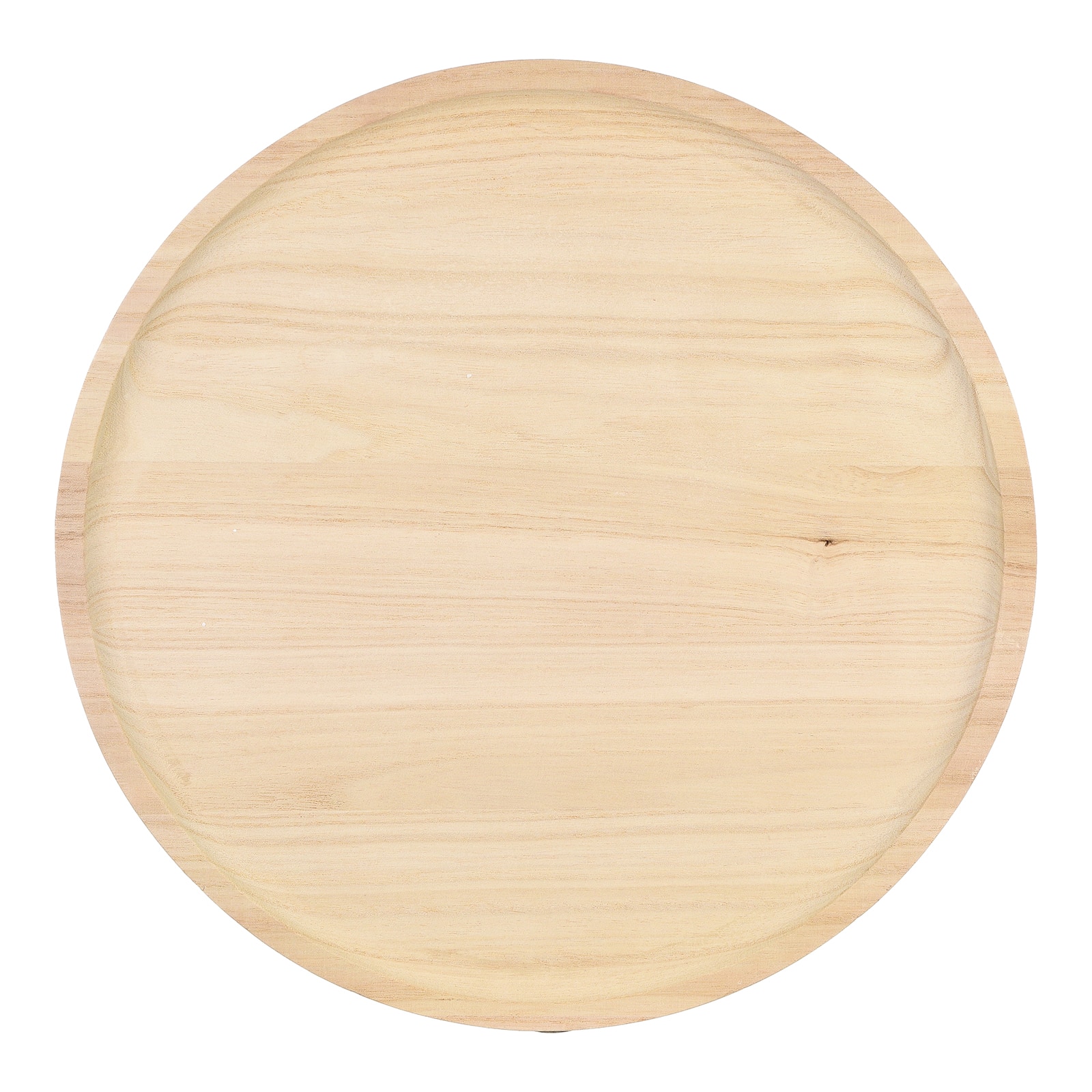 Deko-Tablett Woody Beige, ⌀ 36 cm, H 20 mm