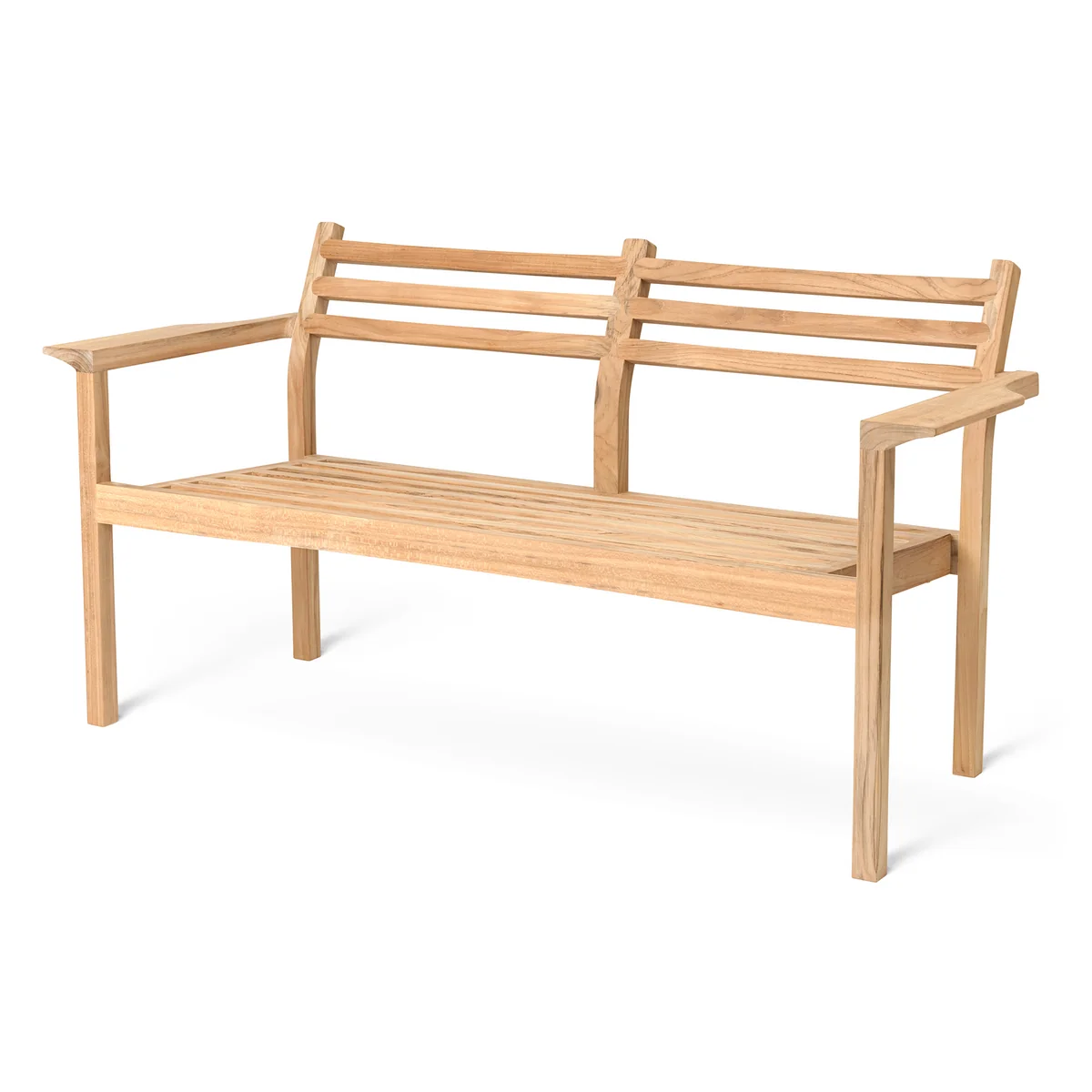Carl Hansen - AH701 Gartenbank, Teak unbehandelt