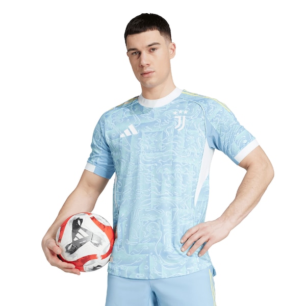 Juventus adidas 2025/26 Away Authentic Jersey - Blue/White