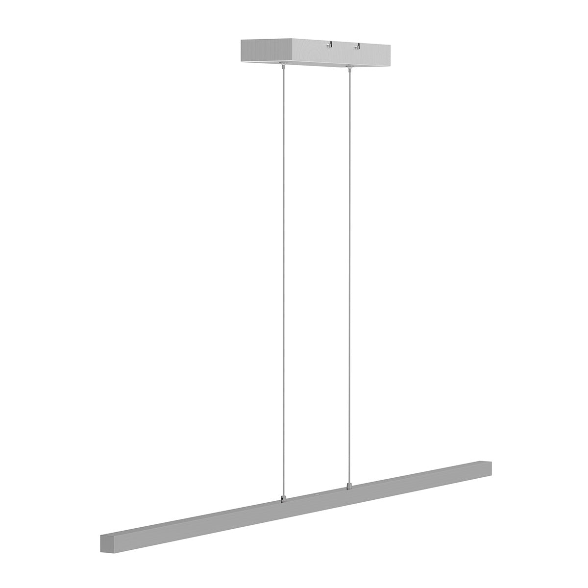 Mexlite hanglamp Danske - 1 lichts - 140x 125 cm - mat chroom
