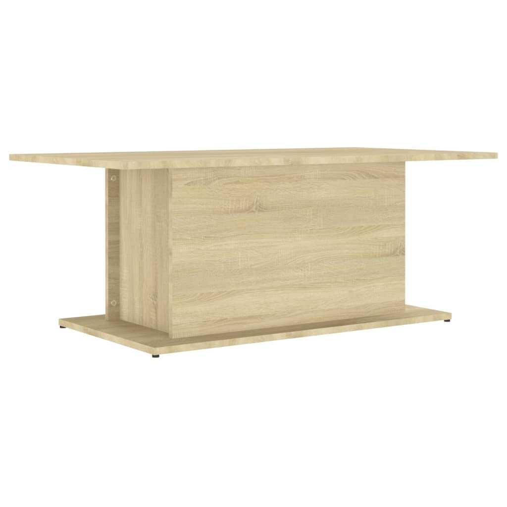 Stolik Kawowy Ława Stół Brązowy 102x55.5x40 Do Salonu Do Pokoju