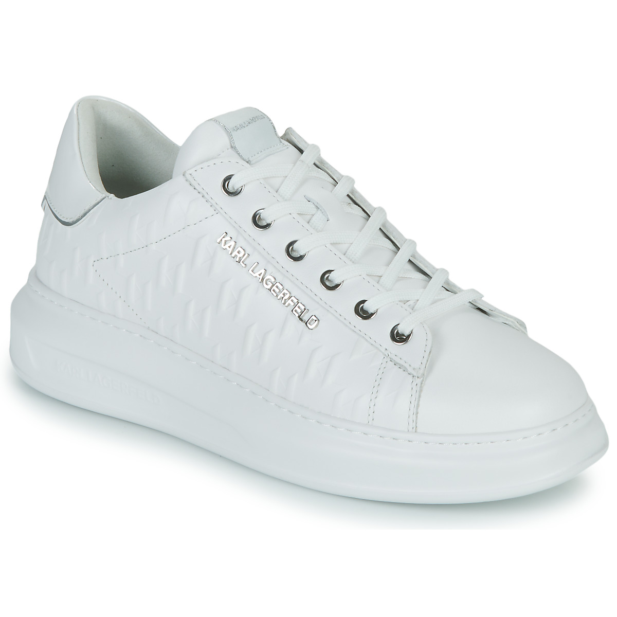Karl Lagerfeld - KAPRI MENS Monogram Emboss Lo - White