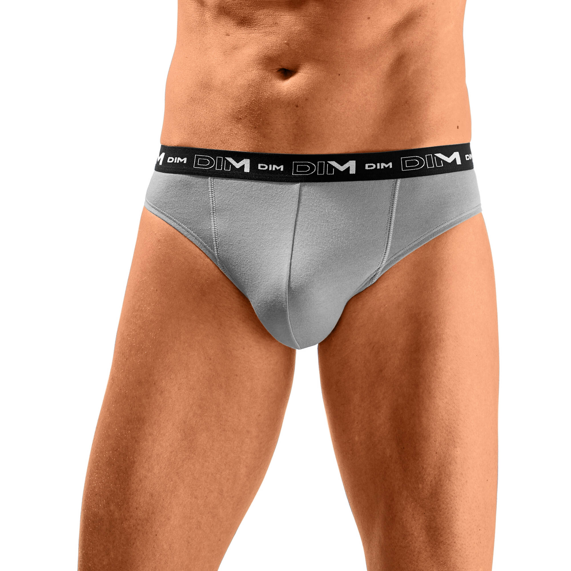 Slip fermé taille basse Dim - lot de 3
