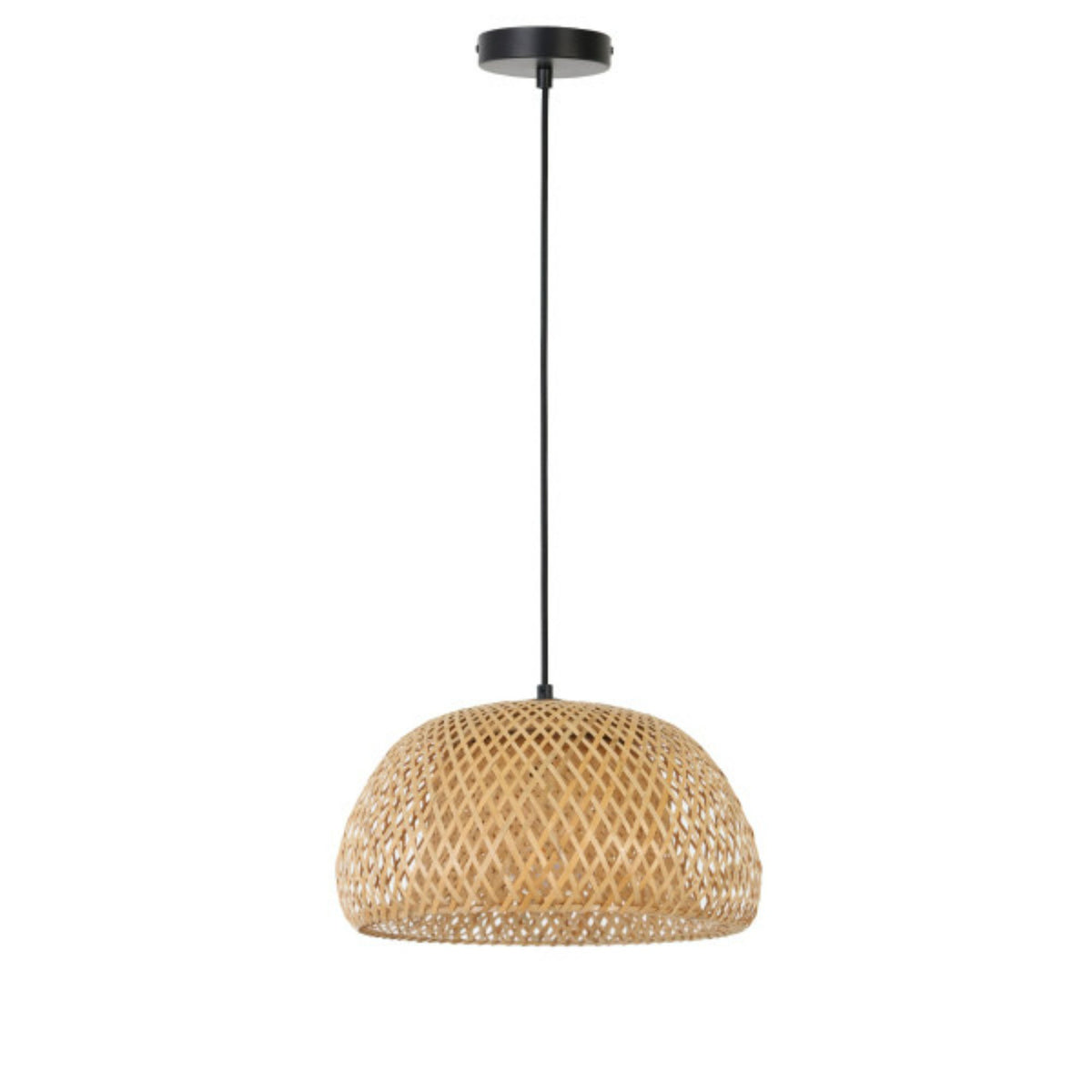 Light & Living hanglamp Timeo - bruin - Ø36cm