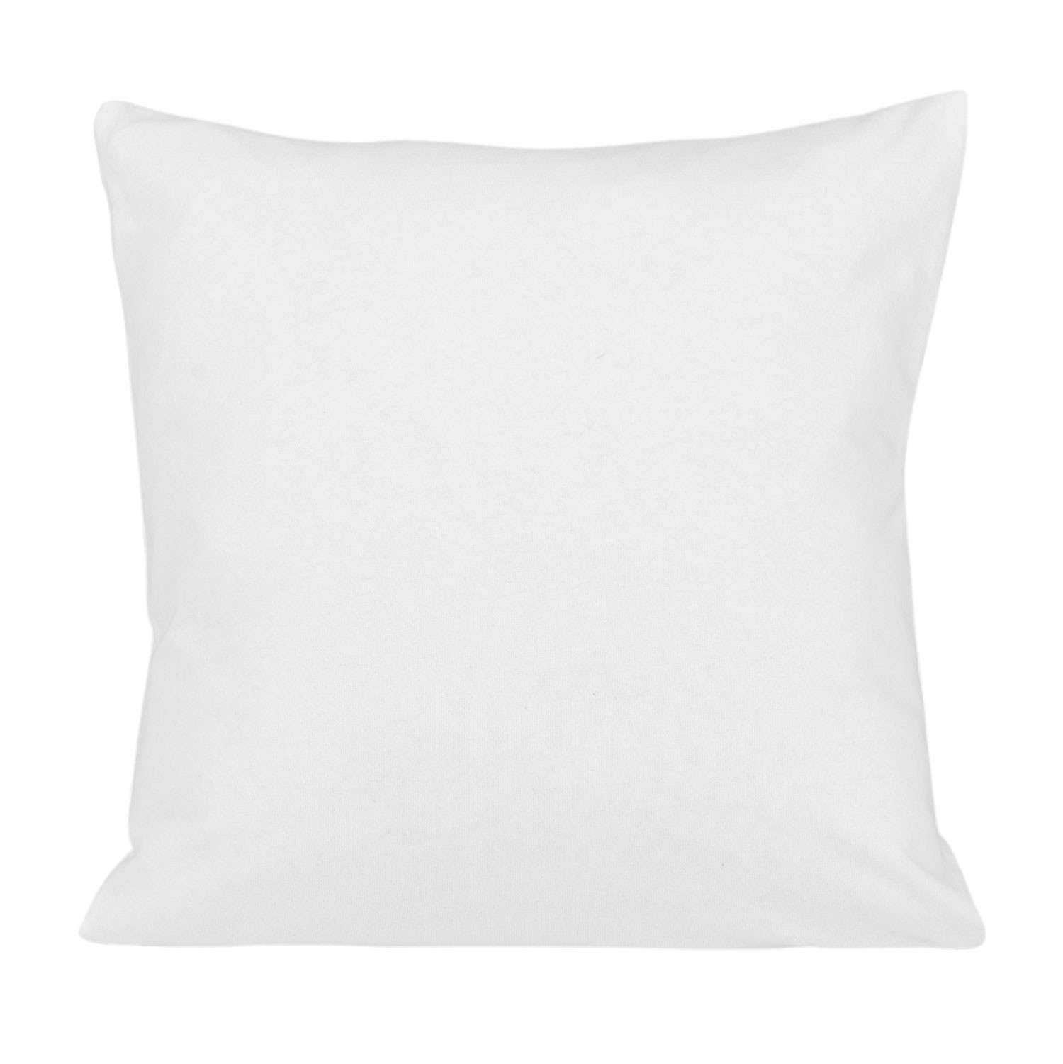 Poszewka jersey 40x40 001 biała jednobarwna