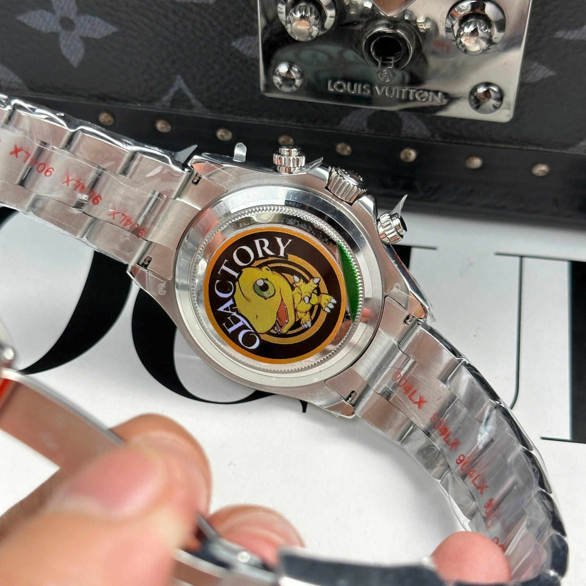 Rolex Daytona 116506 904L Steel Ice Blue Dial 40mm Oyster Super Clone