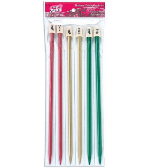 Susan Bates Silvalume 10 Knitting Needle Gift Set 3ct