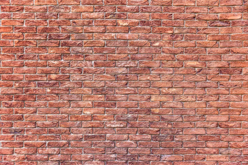 Fototapeta Czerwona Cegła MUR Efekt 3D 90x60cm