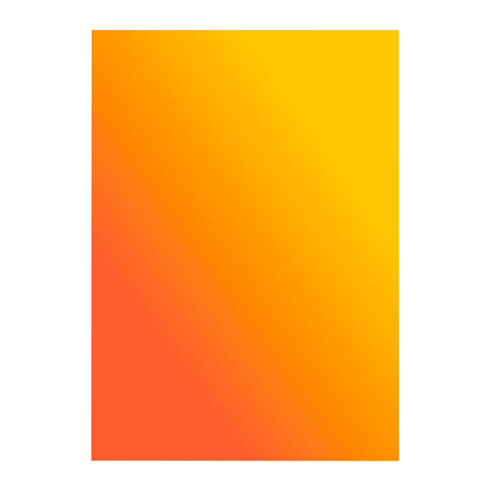 Paper Collective Absorb 03 Poster 50 x 70 cm - Yellow / Orange