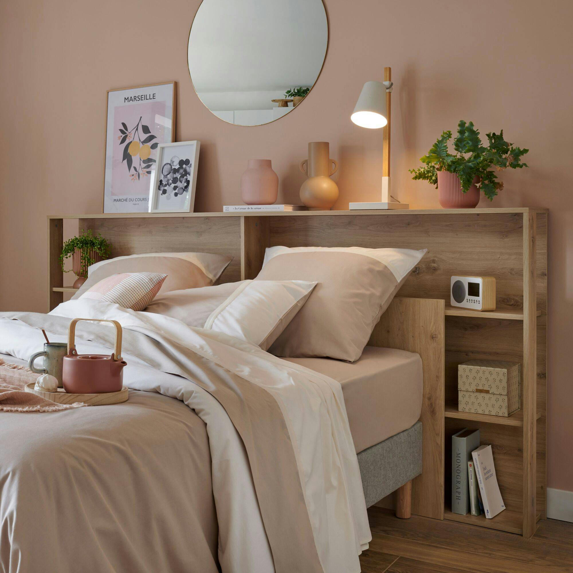 NATURE - Tête de lit en bois