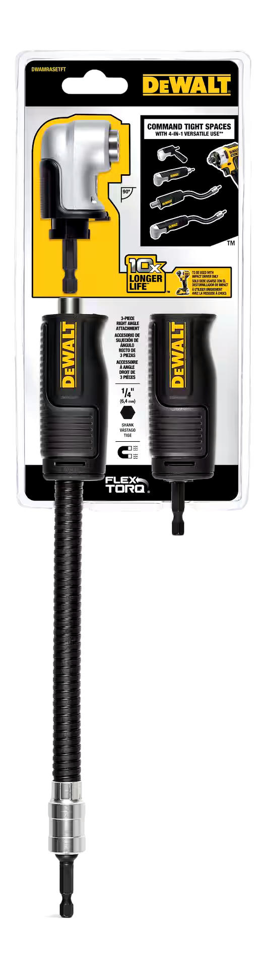 DEWALT Flex Torq Modular 4-in-1 Right Angle Set