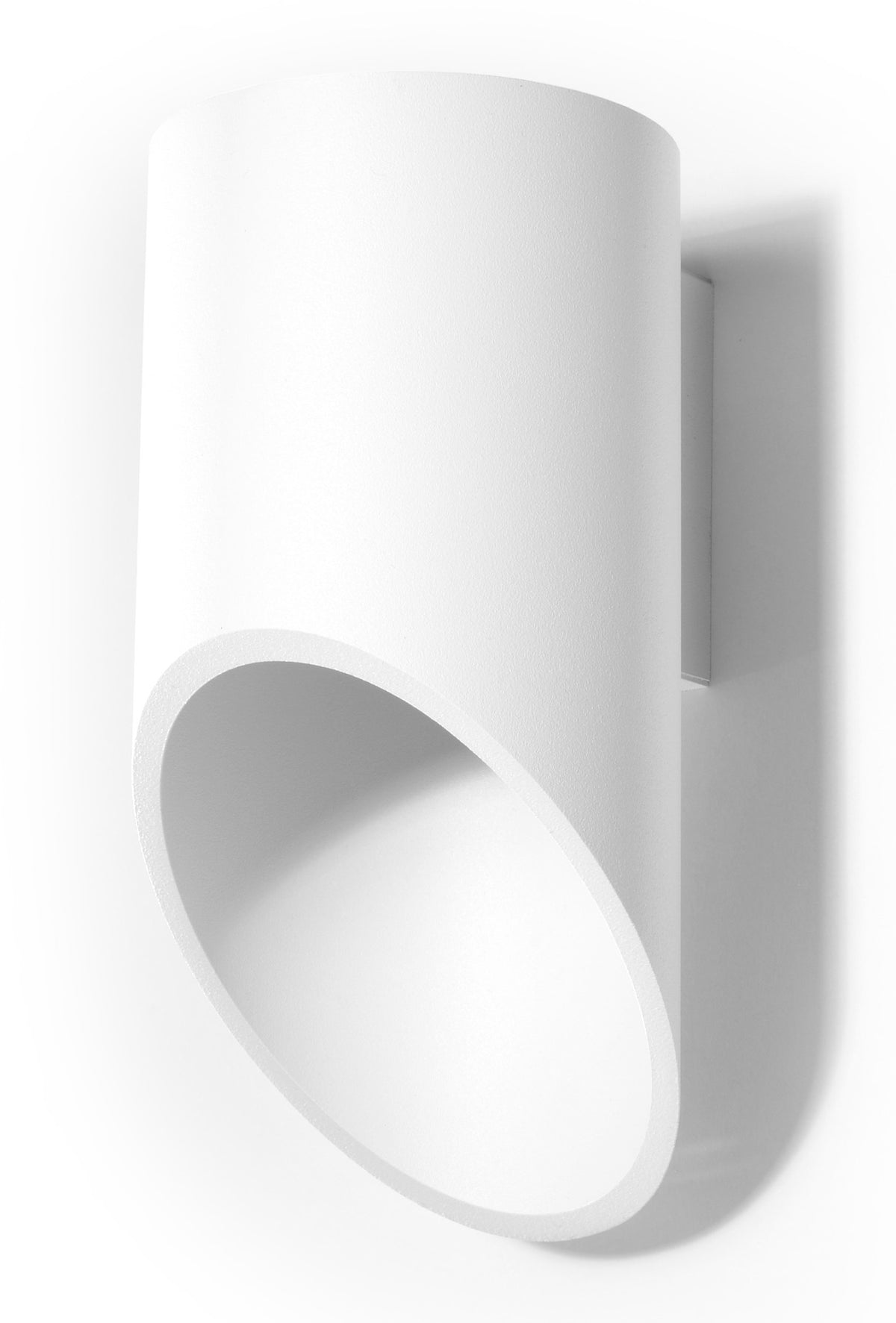 Sollux wandlamp Penne - 1 lichts - 12 x 20  cm - wit
