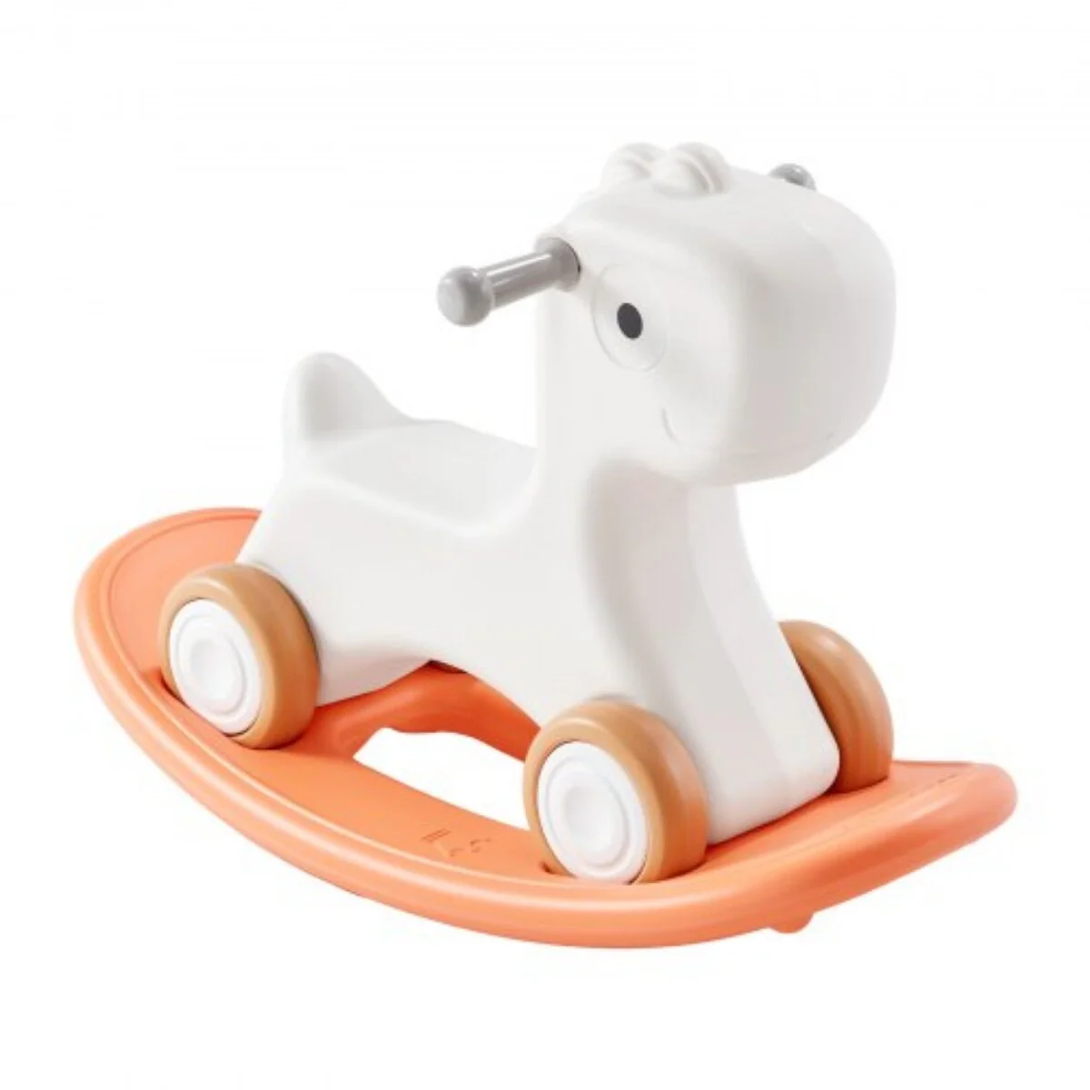 3 in 1 Rocking Horse for Toddlers with Wheels and Balance Board - 27.16 x 12.20 x 18.11 inch