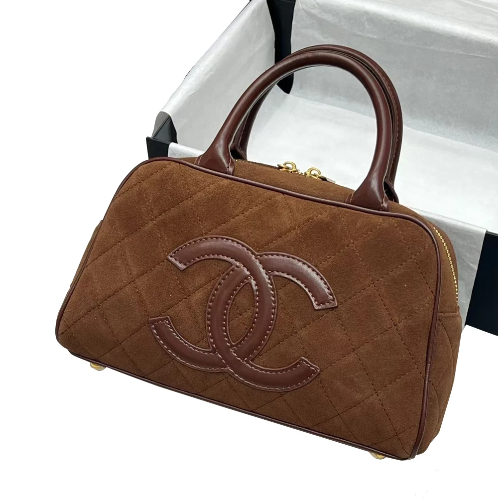 Chanel Vintage Suede Bag